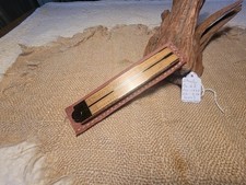 Vintage Antique STANLEY 62 Rule Folding Ruler Pre 1920 Boxwood Brass  picture