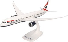 Herpa 611572 British Airways Boeing 787-900 G-ZBKA Desk Top Model 1/200 Airplane picture