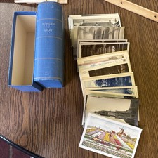 55 Haarlem & Delft Postcard Set P. Delft Citters Zonen Museum in Blue Gilt Box picture