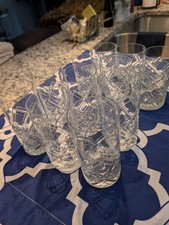 Vintage Gorham Lady Anne Full Lead Crystal Set of 12 picture