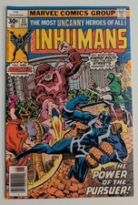 The Inhumans #11 Comic Book Black Bolt Medusa Doug Moench Marvel Comics 1977 picture