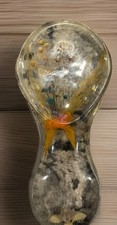 Vintage Lucite Resin Acrylic Spoon Rest Dried Flower  Retro Decor picture
