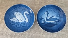 Bing & Grondahl Mother's Day Plates 1976 & 1978 Pair Danish Porcelain picture