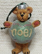 New 2009 Boyd's Bearstone NOEL Christmas Ornament #4016676  21075 picture