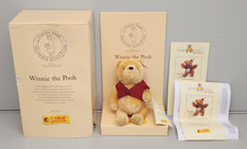 Steiff Winnie the Pooh 75th Anniversary Mohair 2001 Limited Edition 680090 New picture