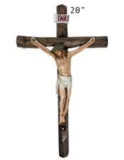 Wooden Wall Crucifix 20
