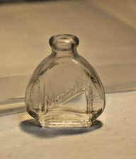 1910-1930s Marcelle Brilliantine Glass Bottle 2