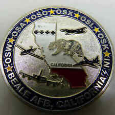 9TH OPERATIONS SUPPORT SQ BEALE AFB CALIFORNIA CHALLENGE COIN picture