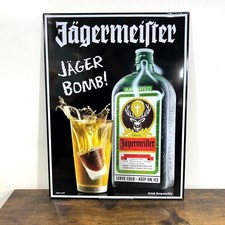 Jagermeister Tin Metal Advertising Sign picture