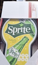 Sprite Naturally Tart Soda Advertising Sign Green Yellow White picture