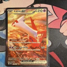 Pokémon TCG Latias ex 239/191 Sv08 Surging Sparks SIR Full Art Holo Mm picture