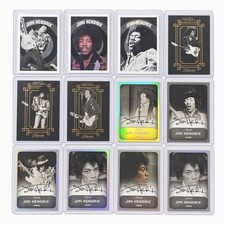 2025 Jimi Hendrix Keepsake 12 Card Lot Lasergraphs + Inserts picture