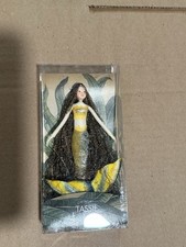 Tassie Mermaid Fairy, 4” Handmade Fairy From Thailand. #MM1902 Yellow picture