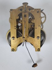 ​Antique Ansonia Clock Movement 8-Day Strike Patented June  1882  Mainsprings picture