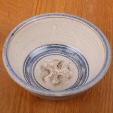 Brown & Gray Western Style Stoneware Bowl picture