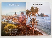 2 BRITISH AIRWAYS - Inflight Magazines - Sep 2026 High Life Florence & Sri Lanka picture