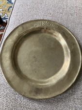 ldiko Szilagyi ILDIKÓ SZILÁGYI Brass Brutalist Charger Rare Estate picture
