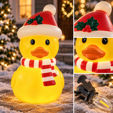 Holiday Living 22in LED Christmas Duck Blow Mold Lighted Indoor Outdoor Decor picture