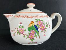 Vintage Lovebirds Hand-painted Teapot Japan Ceramic picture