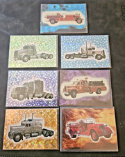 1993 and 1994 Bon Air 18 Wheeler Prism 7 Different Card Lot/  picture