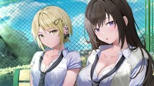 Girls Cleavage White Shirt Dark Hair Blonde Short Anime Poster 11x17in Wall Art picture