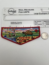 BSA Boy Scouts OA Order Of The Arrow Lodge 100 Anpetu-We Flap picture
