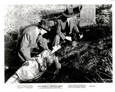 LD310 Original Photo NICK ADAMS Young Dillinger MARY ANN MOBLEY Graveyard Scene picture
