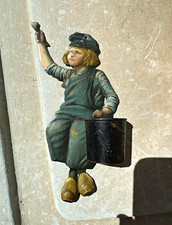 National Lead Company Dutch Boy Advertising Metal Wall Mounted Figurine picture