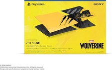 Playstation 5 Pro Console Cover Marvel’s Wolverine Battle Yellow Limited Edition picture