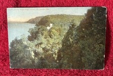 St. Louis,MO Scene Along Mississippi Showing Bluffs 1914 Missouri Postcard picture