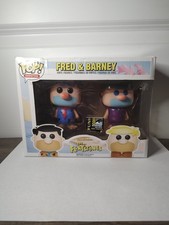Funko Pop The Flintstones Fred And Barney 2-Pack Blue Hair SDCC 2014 LE 480pcs picture
