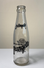 San Diego, Calif ORANGETTE 6 OUNCE CROWN TOP 1940s SODA BLACK ACL Rare picture