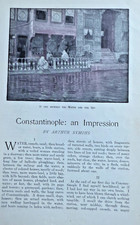 1903 Constantinople Turkey  illustrated picture