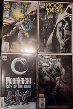  Marc Spector Moon Knight 56 Signed By Stephen Platt & Moon Knight 1, 2 And 23  picture