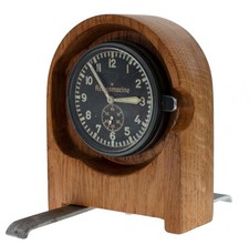 8-day 10-jewel German WWII Kriegsmarine Clock JUNGHANS J30D (40's-made), STAND picture