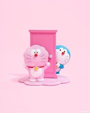 Doraemon Sakura Festival Japan Exclusive Figure Pink Limited Fujiko Pro Rare picture