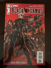 Blackhawks #1 Vol. 1 (DC, 2011) Second Printing, VF picture