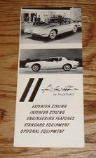 Original 1963 Studebaker Avanti II Foldout Sales Brochure 63 picture