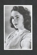 1947 Elizabeth Taylor RC   Movie Star Card Kwatta Film Stars picture