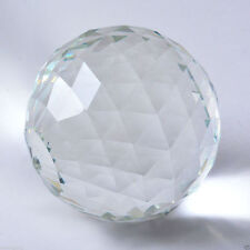 100MM Crystal Sphere Faceted Gazing Ball Prisms Suncatcher Home Decor picture