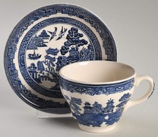 Johnson Brothers Willow Blue  Cup & Saucer 13555541 picture