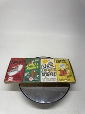 Vintage 1950s–60s Children’s Card Game Gift Set – Sealed 4-Pack Whitman Style picture