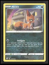 Nickit 125/202 Common SWSH01: Sword & Shield Base Set Pokemon tcg CB-1-2-C-53 picture