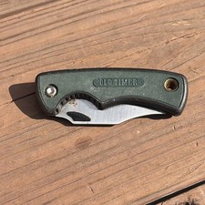 Vtg Schrade USA 43OT Old Timer Liner Lock Folding Pocket Knife Made In USA picture