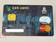 ABN AMRO Bank Jumbo MasterCard Credit Card▪️UAE▪️Chip▪️Expired in 2011 picture