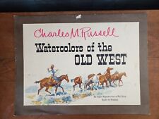 Charles M Russell Watercolors of the Old West, Six 1958 Vintage Color Prints 16