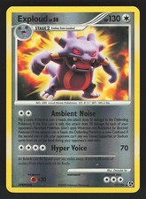 English LP Exploud 17/106 GE Reverse Holofoil Pokemon Great Encounters picture