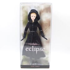 Barbie Twilight Saga Eclipse Jane Doll Long Black Coat Pink Label T7676 NIB 2010 picture
