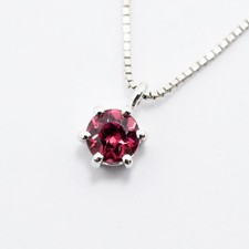 TASAKI Necklace Garnet K18WG Brand new finish Used picture