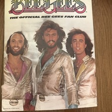 Vintage 1979 Bee Gee’s Fan Club Packet- Included 33RPM Single & 5 Photos picture